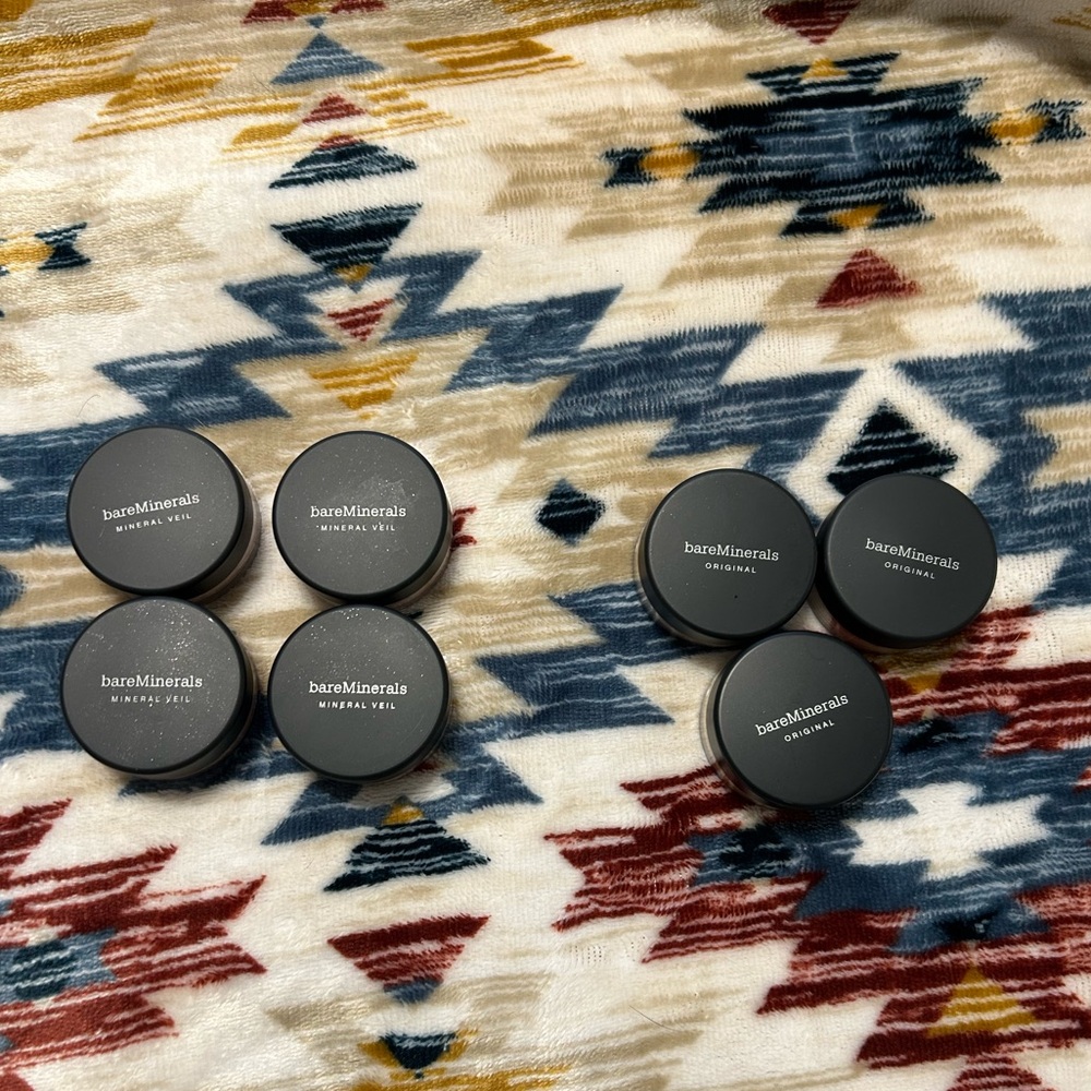 NWT- unopened, Bare Minerals powder foundation and Mineral Veil powders.